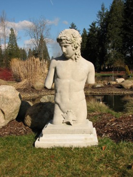 Eros Torso Museum Quality Sculpture God of Love Sandstone Statues